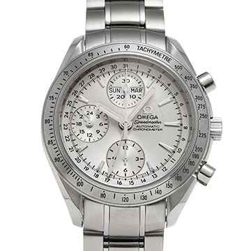 オメガ スピードマスター トリプルカレンダー 3221.30 シルバー メンズ 時計 【中古】【wristwatch】