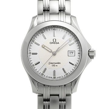 オメガ シーマスター 120 2511.21 ホワイト メンズ 時計 【中古】【wristwatch】
