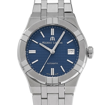 モーリス ラクロア アイコン オートマティック AI6007-SS002-430-1 ブルー メンズ 時計 【中古】【wristwatch】