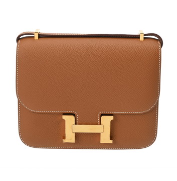 エルメス コンスタンス3 18 ゴールド ヴォーエプソン レディース バッグ 【中古】【bag】