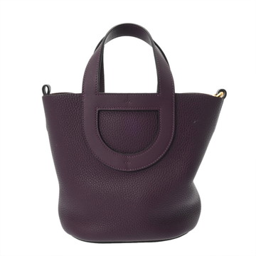エルメス インザループ 18 カシス トリヨンクレマンス/ヴォースイフト レディース バッグ 【中古】【bag】