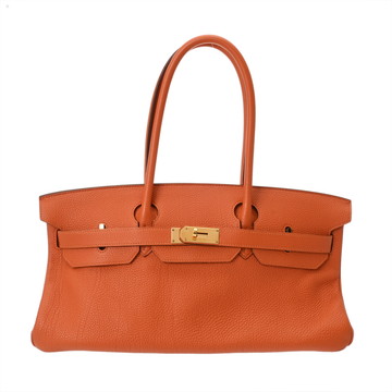 エルメス ショルダーバーキン オレンジ トゴ レディース バッグ 【中古】【bag】