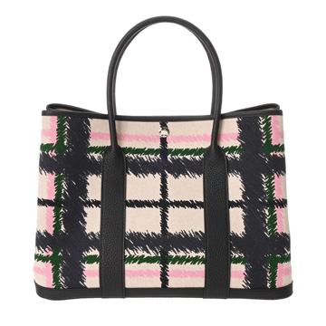 エルメス ガーデンパーティ PM エクリュ/マルチカラー トワルアッシュプリュム/ネゴンダ レディース バッグ 【未使用】【bag】