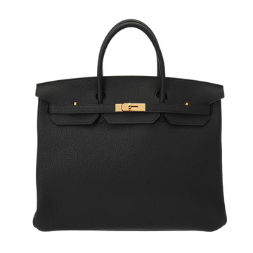 エルメス バーキン 40 ブラック トゴ ユニセックス バッグ 【中古】【bag】