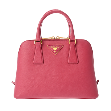 プラダ 2wayハンドバッグ ピンク/ゴールド金具 BL0838 サフィアーノレザー レディース バッグ 【中古】【bag】