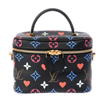 ルイ ヴィトン モノグラムゲームオン ヴァニティ NV PM 2WAYチェーンショルダー ブラック M57482 モノグラムキャンバス レディース バッグ 【中古】【bag】