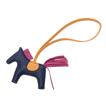 エルメス ロデオ PM ブルードマルド/ローズパープル/ジョーヌドール アニョーミロ ユニセックス 【中古】【other】