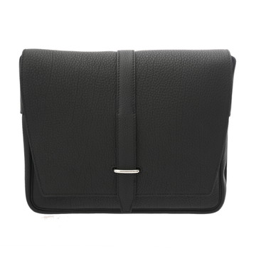 エルメス スティーブ ライト ジュニア ブラック トゴ ユニセックス バッグ 【中古】【bag】