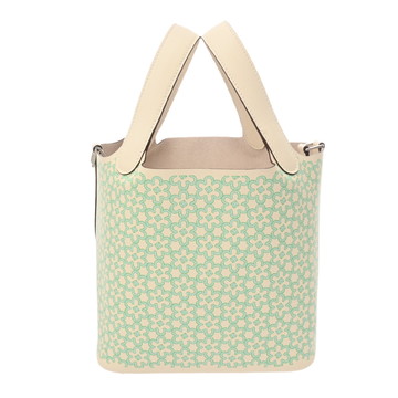 エルメス ピコタン ロック PM ラッキーデイジー ナタ/ヴェール/ブラン ヴォースイフト レディース バッグ 【中古】【bag】