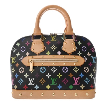 ルイ ヴィトン マルチカラー アルマ ノワール M92646 モノグラムマルチカラー レディース バッグ 【中古】【bag】
