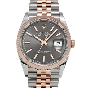 ロレックス デイトジャスト 36 126231 スレート メンズ 時計 【中古】【wristwatch】