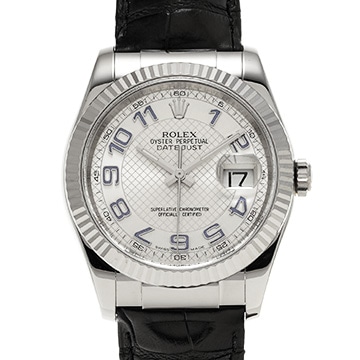 ロレックス デイトジャスト 116139 シルバーデコレーション メンズ 時計 【中古】【wristwatch】