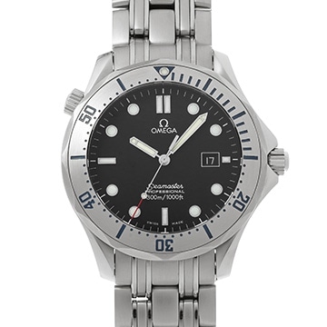 オメガ シーマスター 300 2261.50 ブラック メンズ 時計 【中古】【wristwatch】