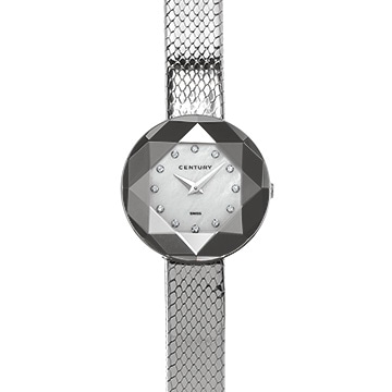 センチュリー クチュール 832.7.S.12X.12.SML ホワイトシェル/ダイヤモンド レディース 時計 【中古】【wristwatch】