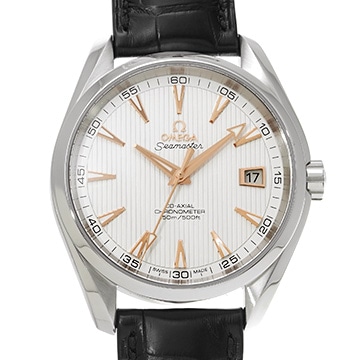 オメガ シーマスター アクアテラ コーアクシャル マスタークロノメーター 231.13.42.21.02.002 シルバー メンズ 時計 【中古】【wristwatch】