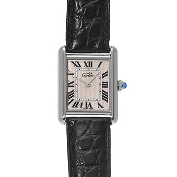 カルティエ マストタンク SM 2000年クリスマス限定 W1016130 ピンク レディース 時計 【中古】【wristwatch】