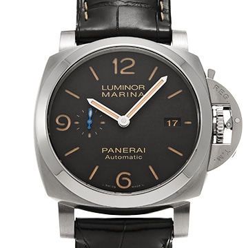 パネライ ルミノールマリーナ 1950 3デイズ アッチャイオ PAM01312 ブラック メンズ 時計 【中古】【wristwatch】