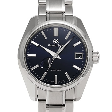 グランドセイコー ヘリテージコレクション スプリングドライブ SBGA375 ミッドナイトブルー メンズ 時計 【中古】【wristwatch】