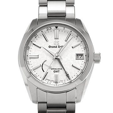 グランドセイコー スプリングドライブ GMT SBGE279 シルバー メンズ 時計 【中古】【wristwatch】
