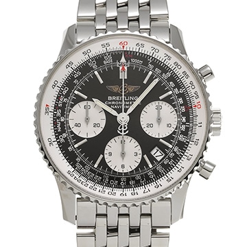 ブライトリング ナビタイマー A232B35NP ブラック/シルバー メンズ 時計 【中古】【wristwatch】