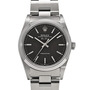ロレックス エアキング 14000M ブラック メンズ 時計 【中古】【wristwatch】