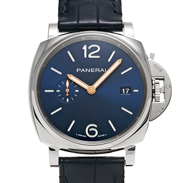 パネライ ルミノール ドゥエ 42mm PAM01274 ブルー メンズ 時計 【中古】【wristwatch】