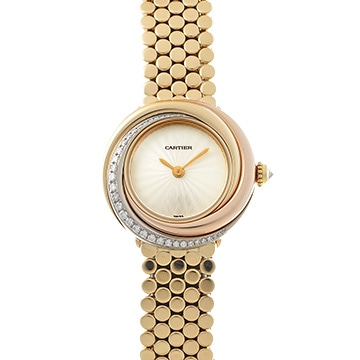 カルティエ トリニティ WG2001S8 シルバー レディース 時計 【中古】【wristwatch】