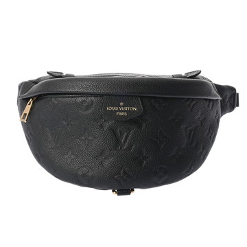 ルイ ヴィトン モノグラムアンプラント ディスカバリー バムバッグ ノワール M44812 レザー メンズ バッグ 【中古】【bag】