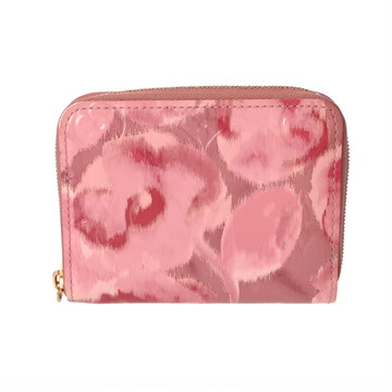 ルイ ヴィトン モノグラムヴェルニ ジッピー コインパース  ローズヴェール 714442 ヴェルニ レディース 財布 【中古】【purse】