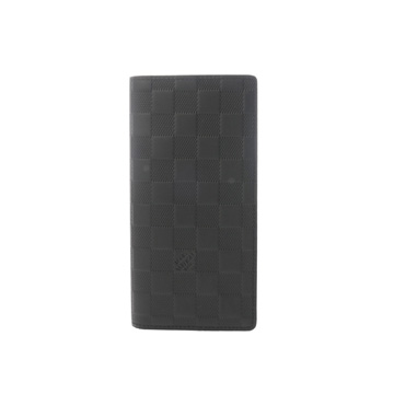 ルイ ヴィトン ダミエアンフィニ ポルトフォイユ ブラザ オニキス N63010 ダミエアンフィニ メンズ 財布 【中古】【purse】