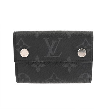 ルイ ヴィトン モノグラムエクリプス ディスカバリー コンパクトウォレット ブラック M67630 モノグラムエクリプス メンズ 財布 【中古】【purse】