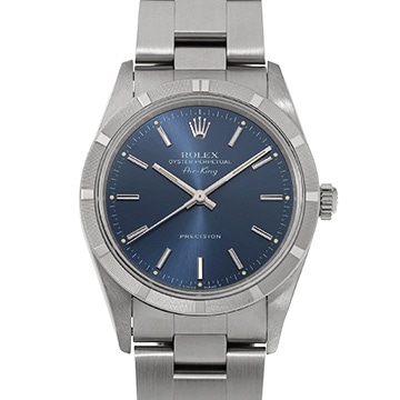 ロレックス エアキング 14010 ブルー メンズ 時計 【中古】【wristwatch】
