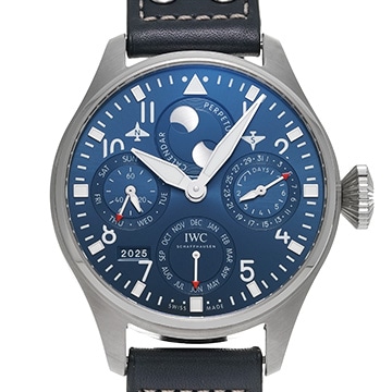 IWC ビッグパイロットウォッチ パーペチュアルカレンダー IW503605 ブルー メンズ 時計 【新品】【wristwatch】