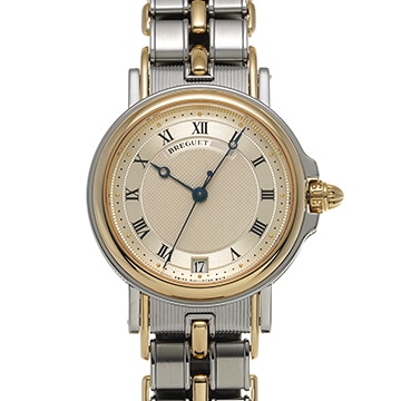 ブレゲ マリーン 4400SA/12/X70 シルバー メンズ 時計 【中古】【wristwatch】