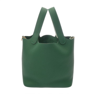 エルメス ピコタンロック PM  ヴェールモワイヤン/ヴェールペパーミント トリヨンクレマンス/ヴォースイフト レディース バッグ 【未使用】【bag】