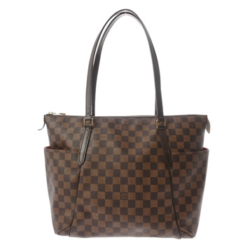 ルイ ヴィトン ダミエ トータリー MM 新型 ブラウン N41281 ダミエキャンバス レディース バッグ 【中古】【bag】