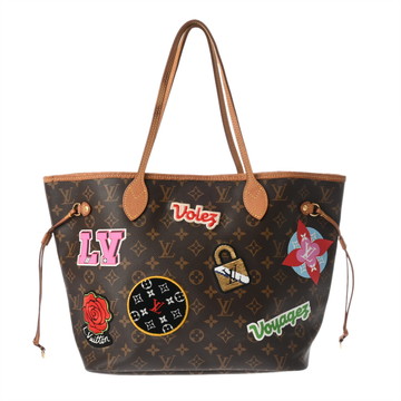 ルイ ヴィトン モノグラム ネヴァーフル MM パッチーズコレクション ブラウン M43988 モノグラムキャンバス レディース バッグ 【中古】【bag】