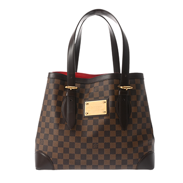 ルイ ヴィトン ダミエ ハムステッド MM エベヌ N51204 ダミエキャンバス レディース バッグ 【中古】【bag】