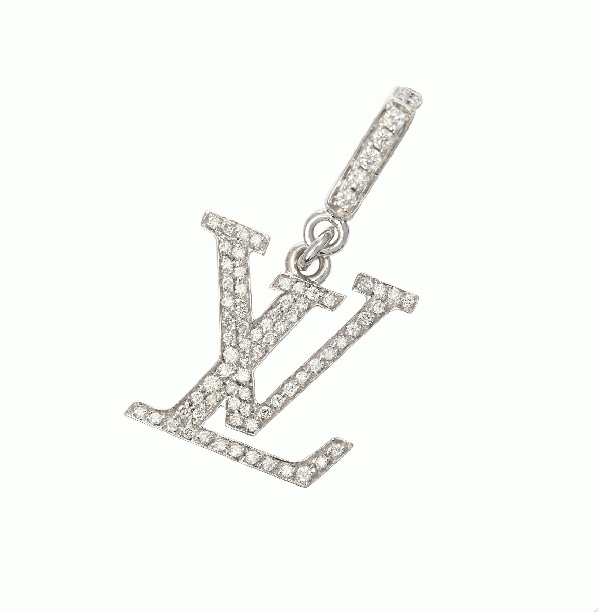 ルイ ヴィトン パンダンティフ クールペンダントトップ シルバー K18ホワイトゴールド WG レディース ジュエリー 【中古】【jewelry】