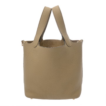 エルメス ピコタンロック PM  ベージュマルファ トリヨンクレマンス レディース バッグ 【中古】【bag】