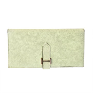 エルメス ベアン スフレ ヴェールフィズ ヴォーエプソン ユニセックス 財布 【中古】【purse】