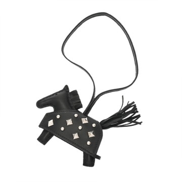 エルメス ロデオ PM ロベオロック バッグチャーム ブラック アニョーミロ ユニセックス 【中古】【other】