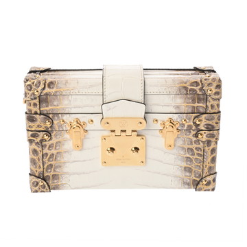 ルイ ヴィトン プティットマル サハラ N80862 クロコダイル レディース バッグ 【中古】【bag】