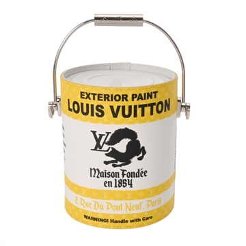 ルイ ヴィトン LV ペイント カン イエロー M81593 キャンバス/レザー メンズ バッグ 【中古】【bag】