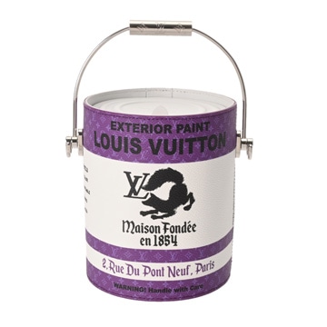 ルイ ヴィトン LV ペイント カン パープル M81591 キャンバス/レザー メンズ バッグ 【中古】【bag】