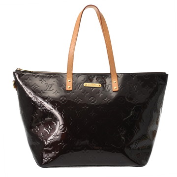 ルイ ヴィトン モノグラムヴェルニ ベルヴュー GM アマラント M93589 ヴェルニ レディース バッグ 【中古】【bag】