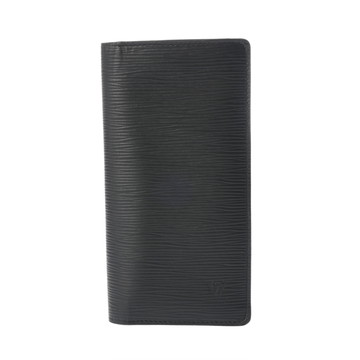 ルイ ヴィトン エピ ポルトフォイユ ブラザ ノワール M60622 レザー メンズ 財布 【中古】【purse】