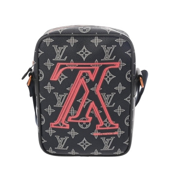 ルイ ヴィトン ダヌーブ PM  ブルーマリーン/コライユ M43678 モノグラムインク メンズ バッグ 【中古】【bag】