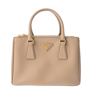 プラダ ガレリア スモールバッグ サビア 1BA896 サフィアーノレザー レディース バッグ 【中古】【bag】