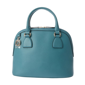 グッチ インターロッキングG 2WAY ターコイズブルー 449662 レザー レディース バッグ 【中古】【bag】